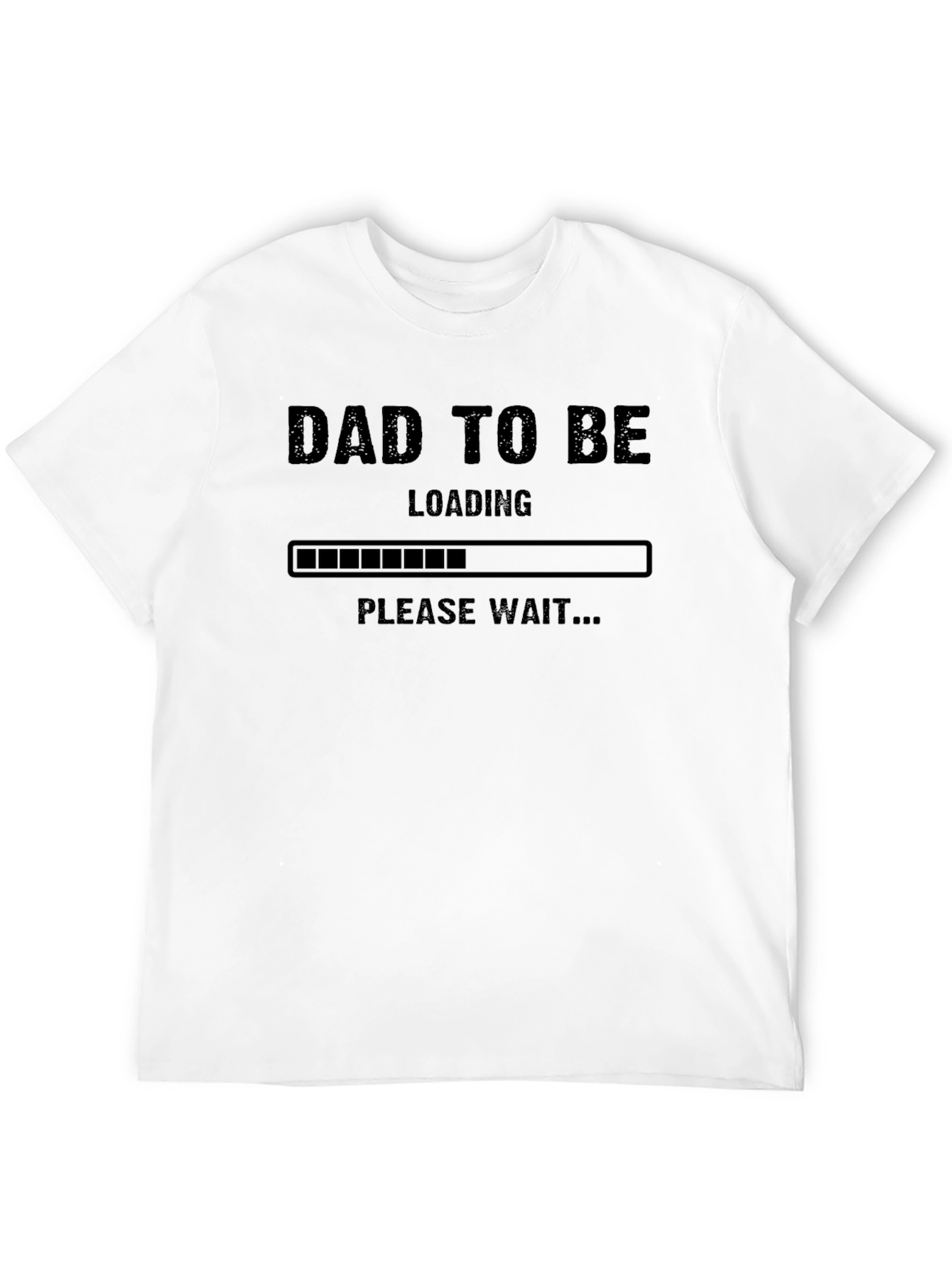 Dad To Be Loading - Funny Pregnancy Announcement T-Shirt