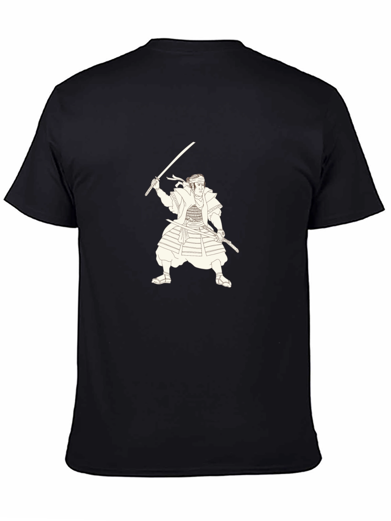 Samurai Warrior Graphic Print Tee