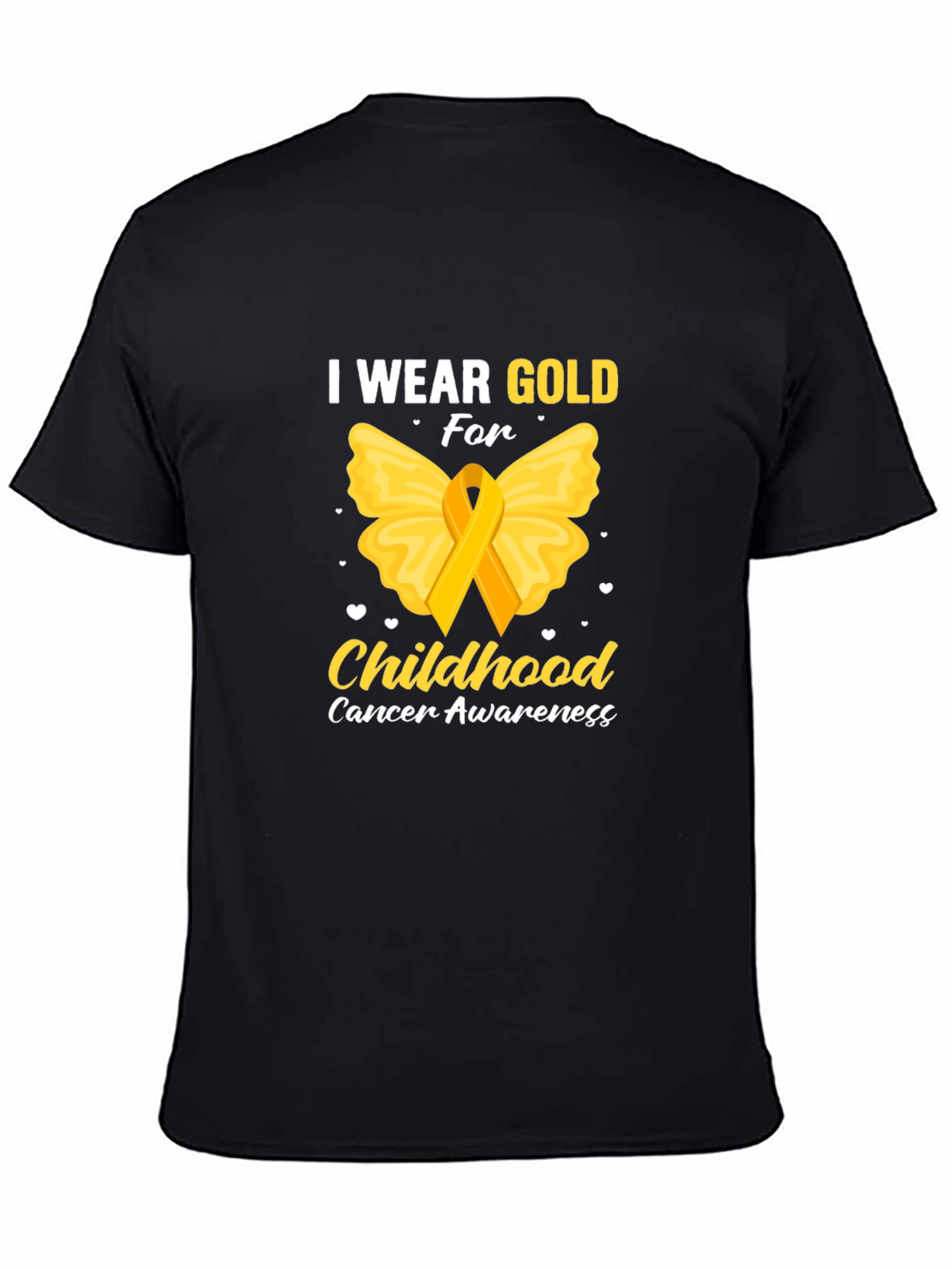 I Wear Gold For Childhood Cancer Awareness T-Shirt