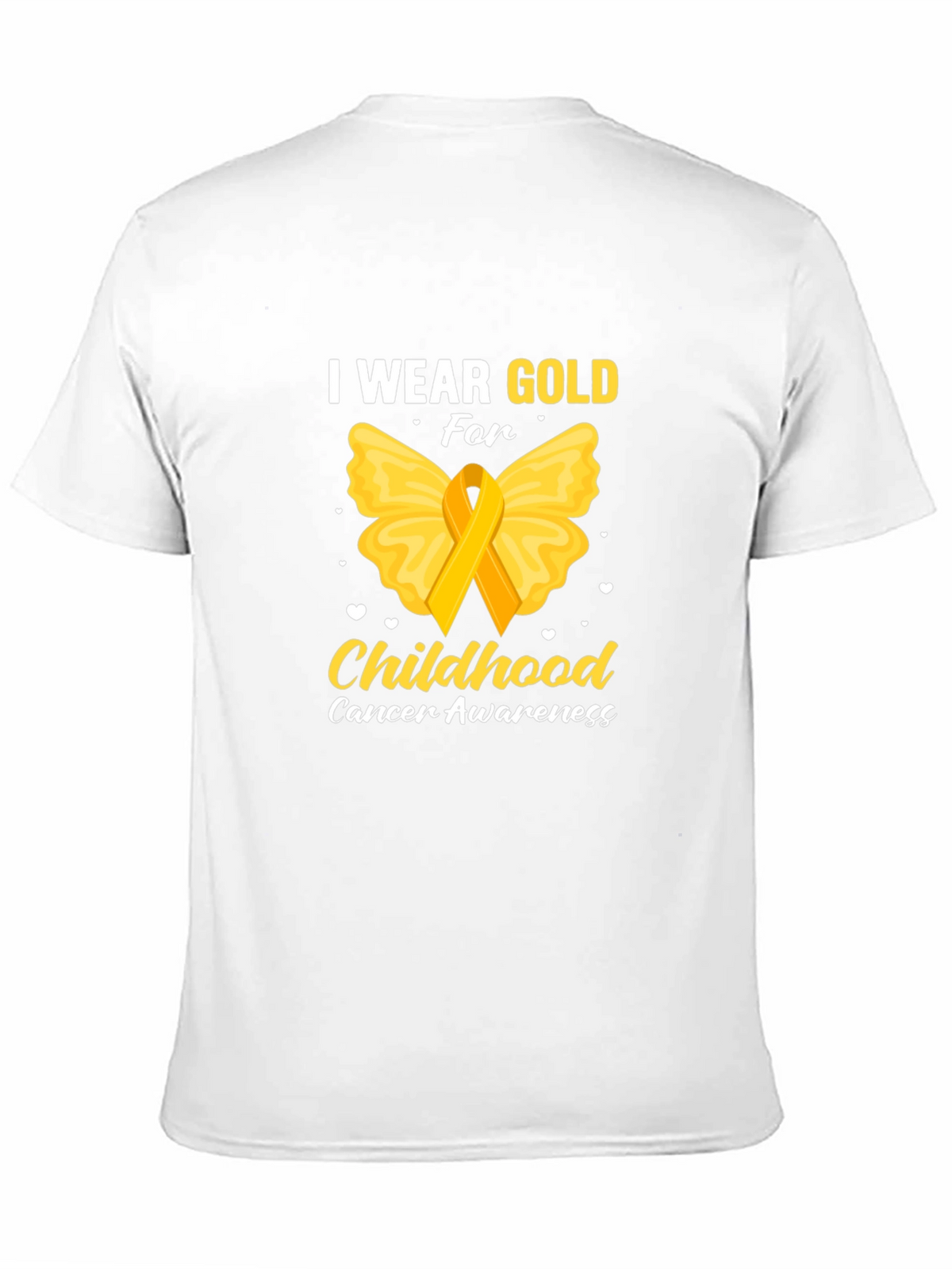 I Wear Gold For Childhood Cancer Awareness T-Shirt