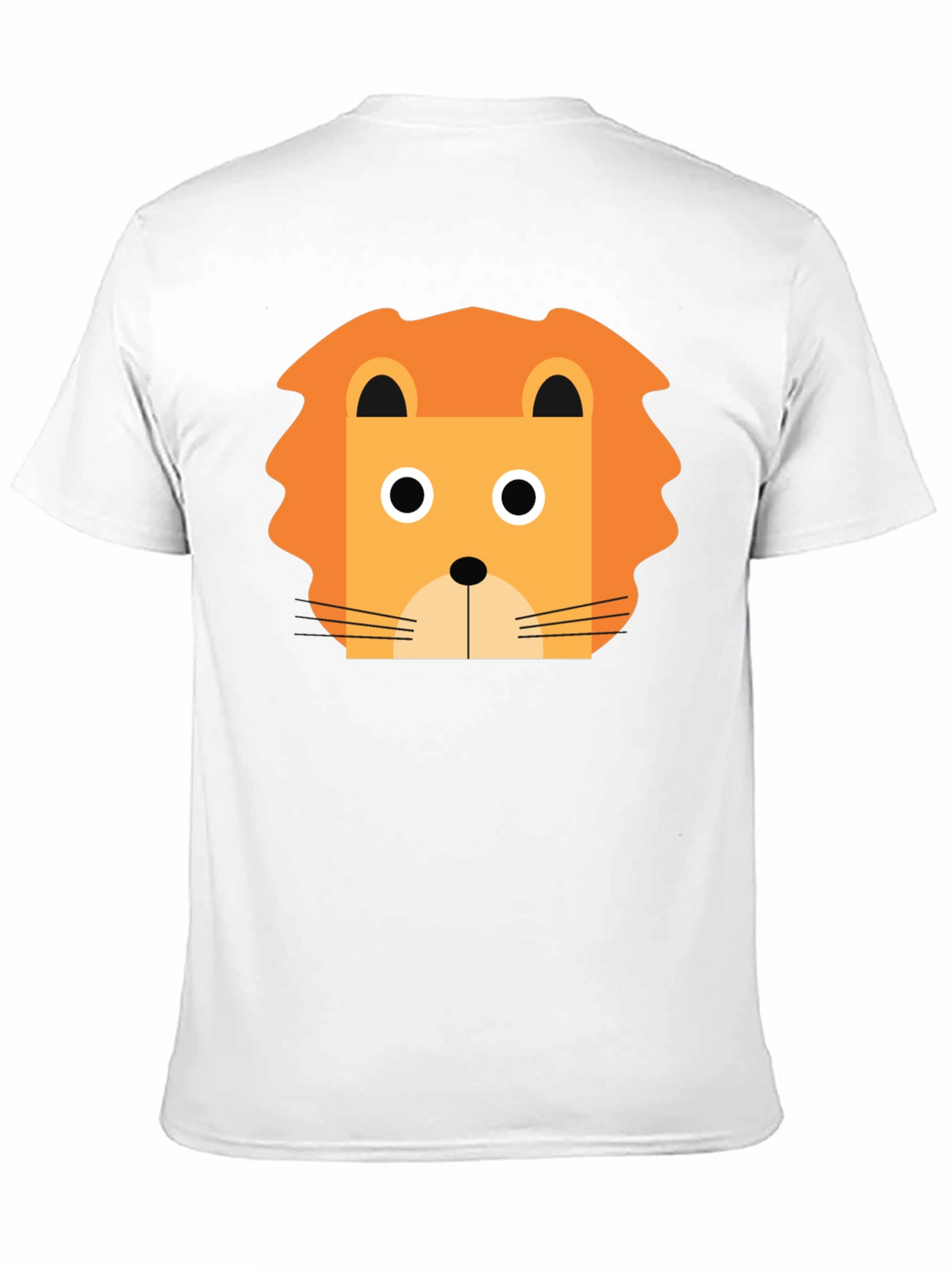 Lion Graphic Tee - Black Unisex T-Shirt