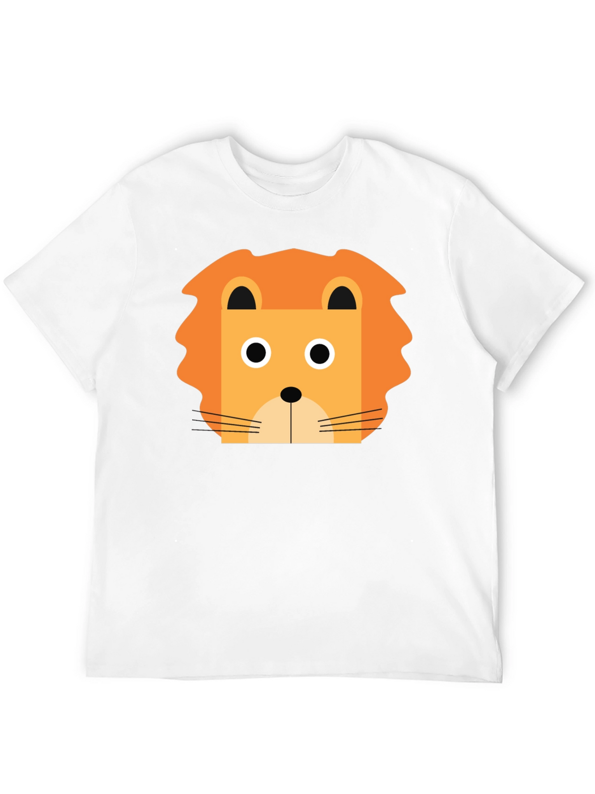Lion Graphic Tee - Black Unisex T-Shirt