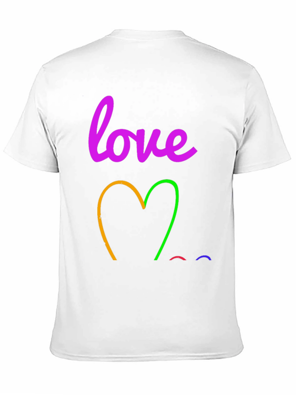 Love Heart Graphic Tee - Stylish Casual Wear