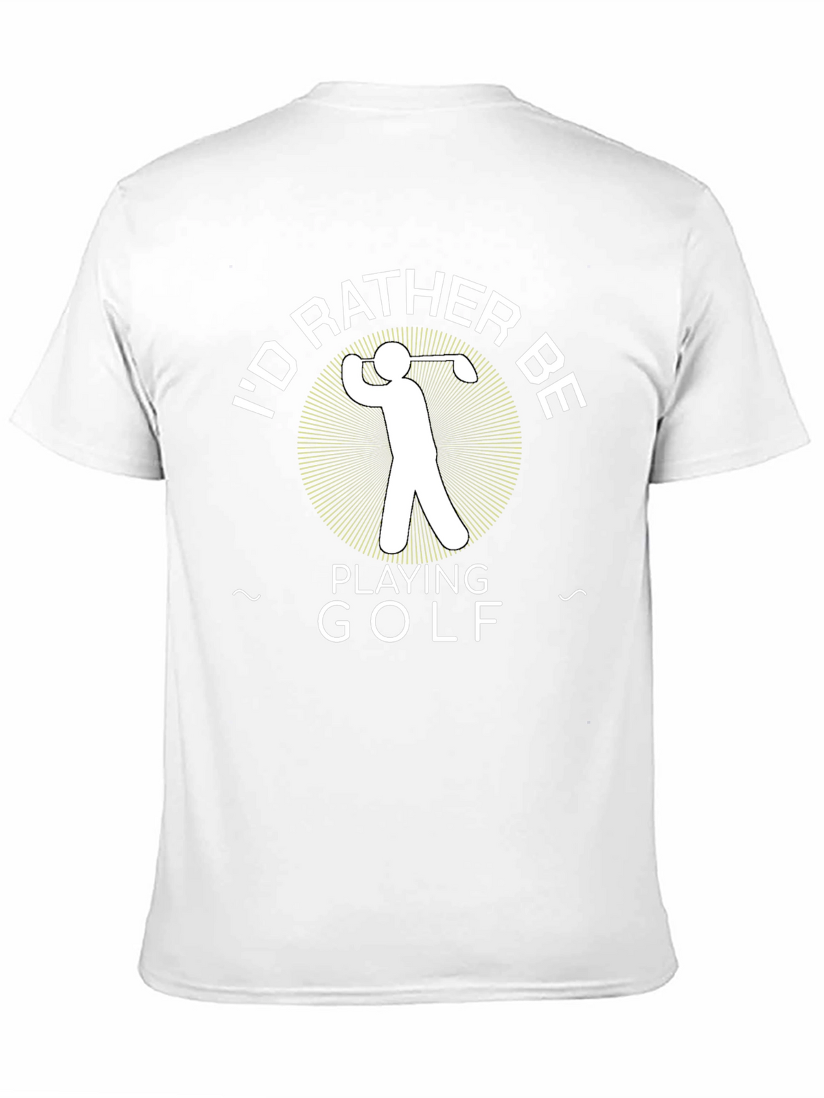 Golf Lovers Tee: Id Rather Be Playing Golf