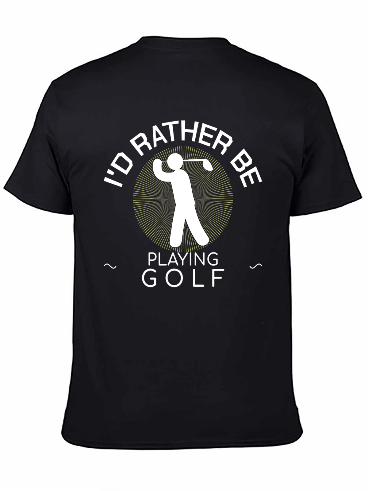 Golf Lovers Tee: Id Rather Be Playing Golf