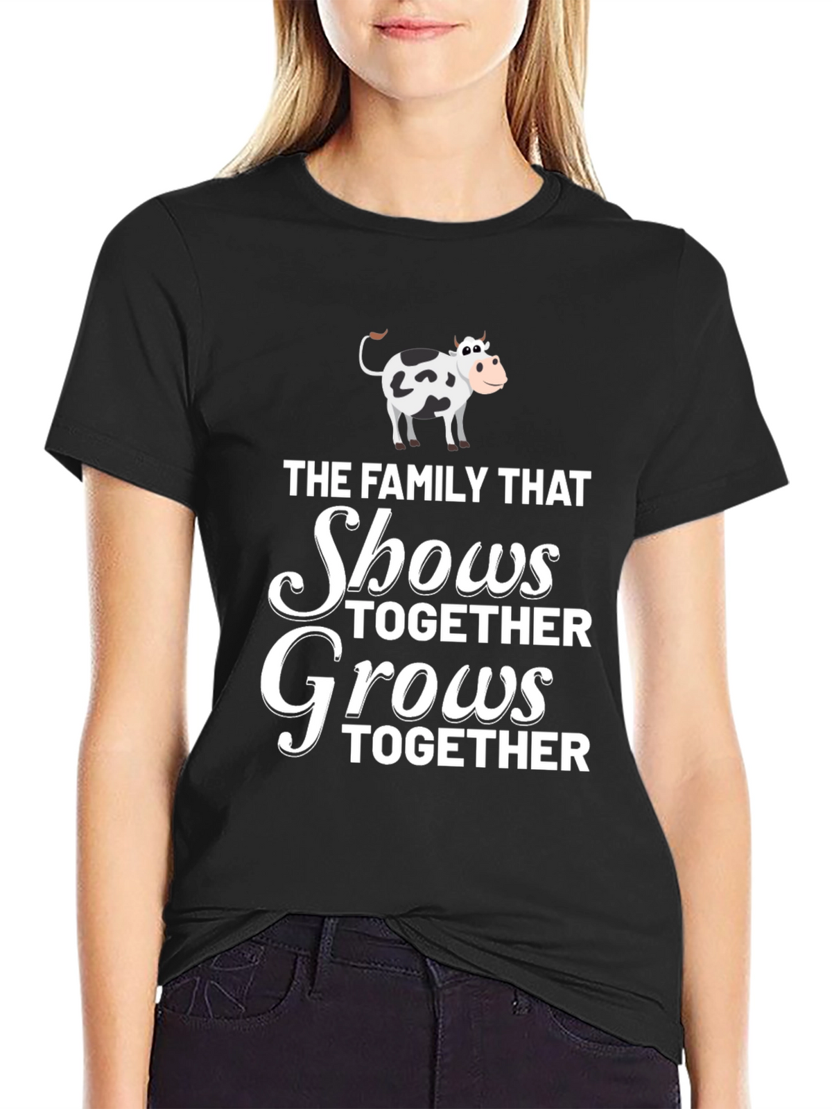 Family That Shows Together Grows Together T-Shirt