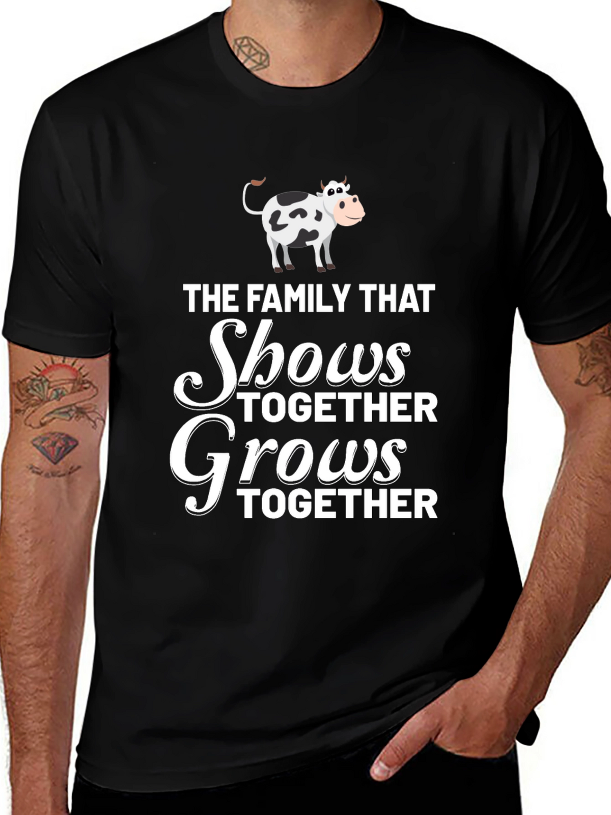 Family That Shows Together Grows Together T-Shirt