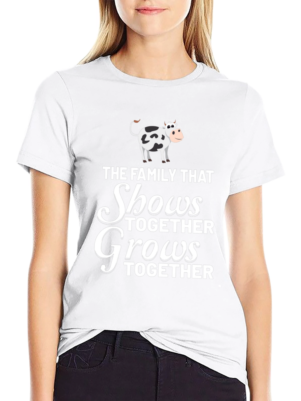 Family That Shows Together Grows Together T-Shirt