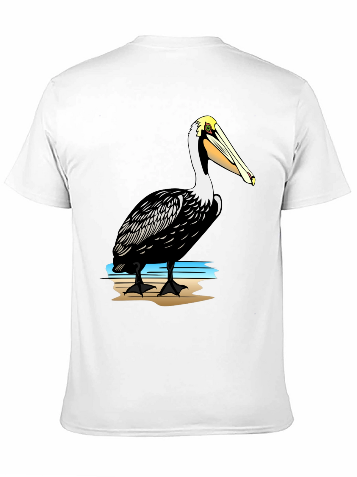 Pelican Graphic Print Black T-Shirt