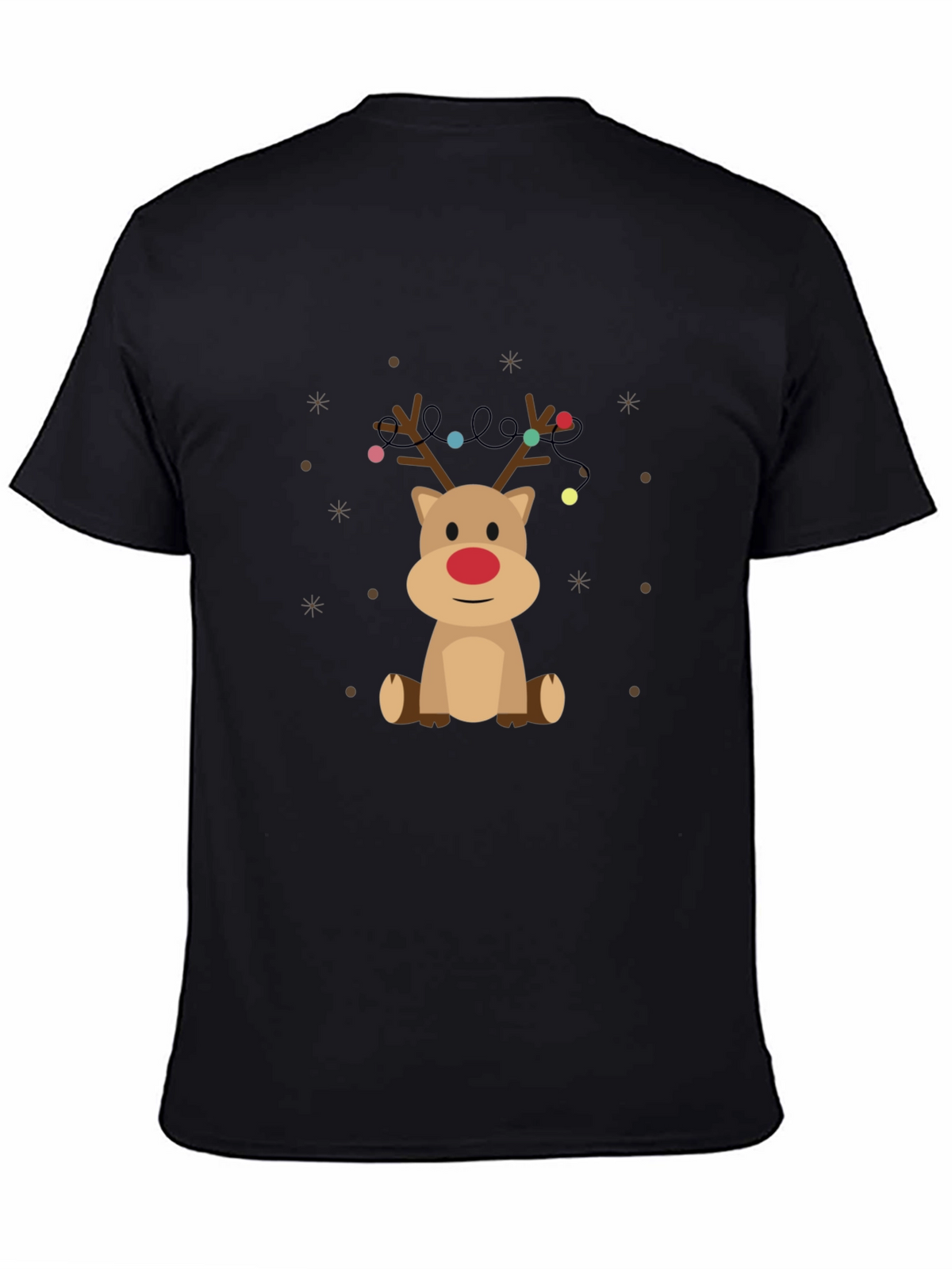 Festive Reindeer T-Shirt - Holiday Cheer