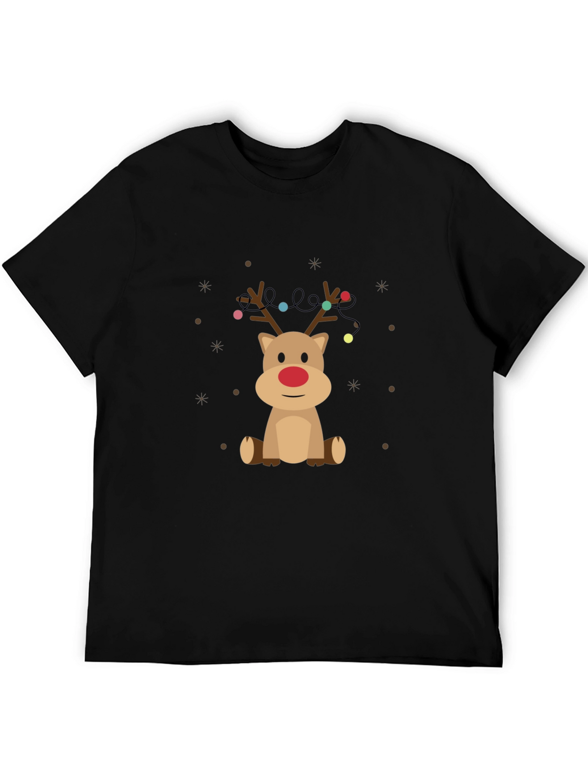 Festive Reindeer T-Shirt - Holiday Cheer
