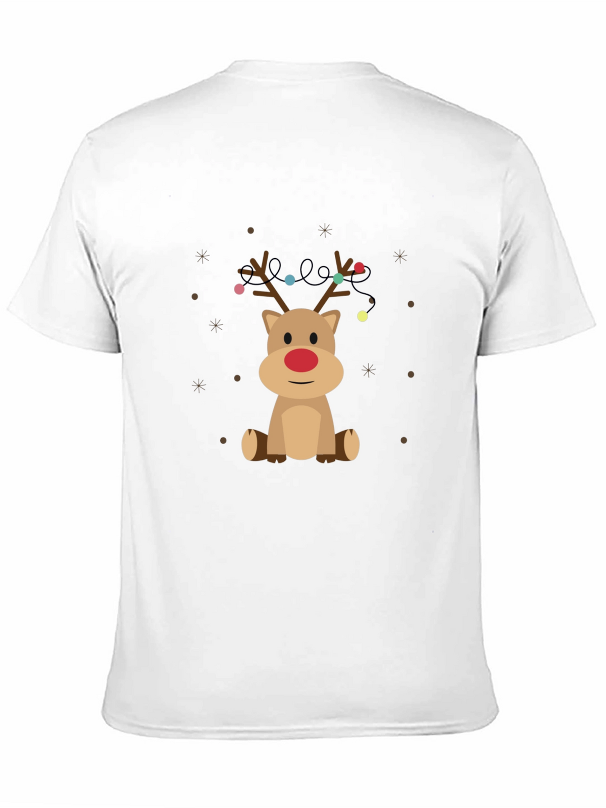 Festive Reindeer T-Shirt - Holiday Cheer