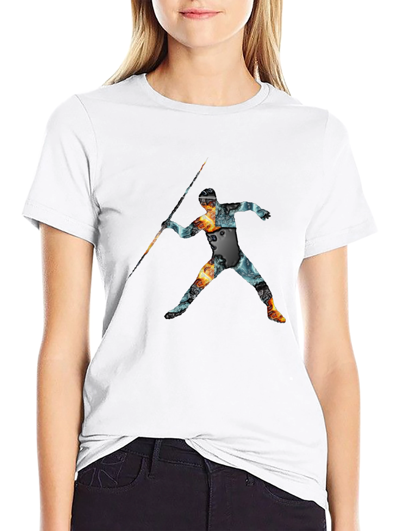 Cool Fire & Ice Warrior T-Shirt