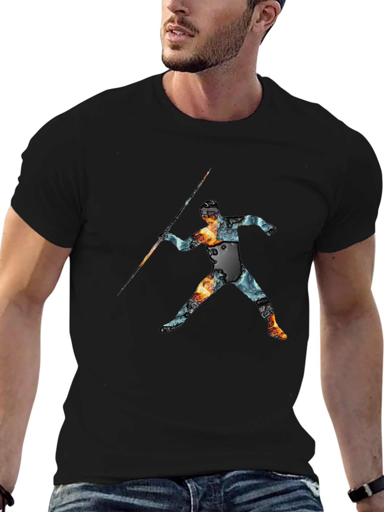 Cool Fire & Ice Warrior T-Shirt