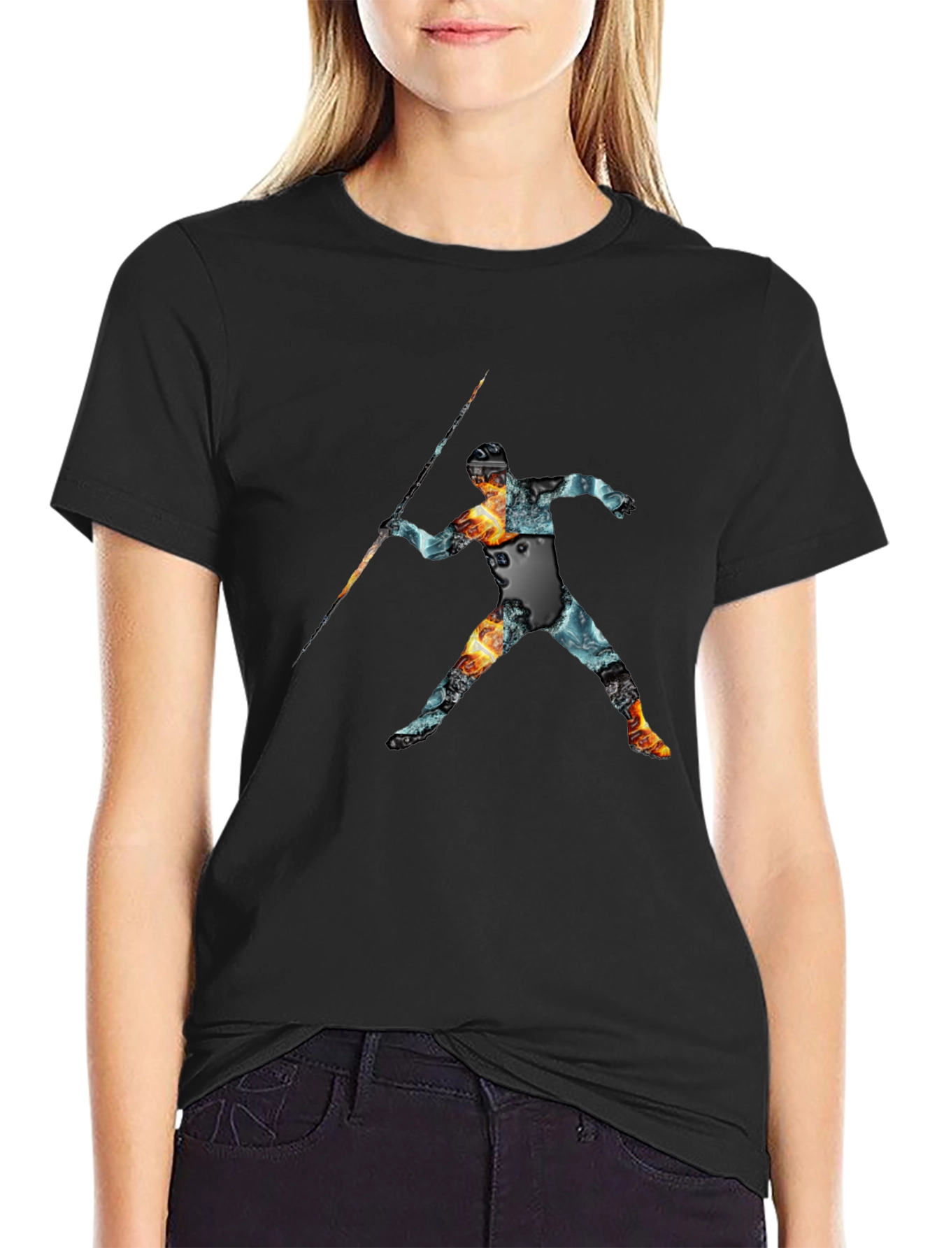 Cool Fire & Ice Warrior T-Shirt