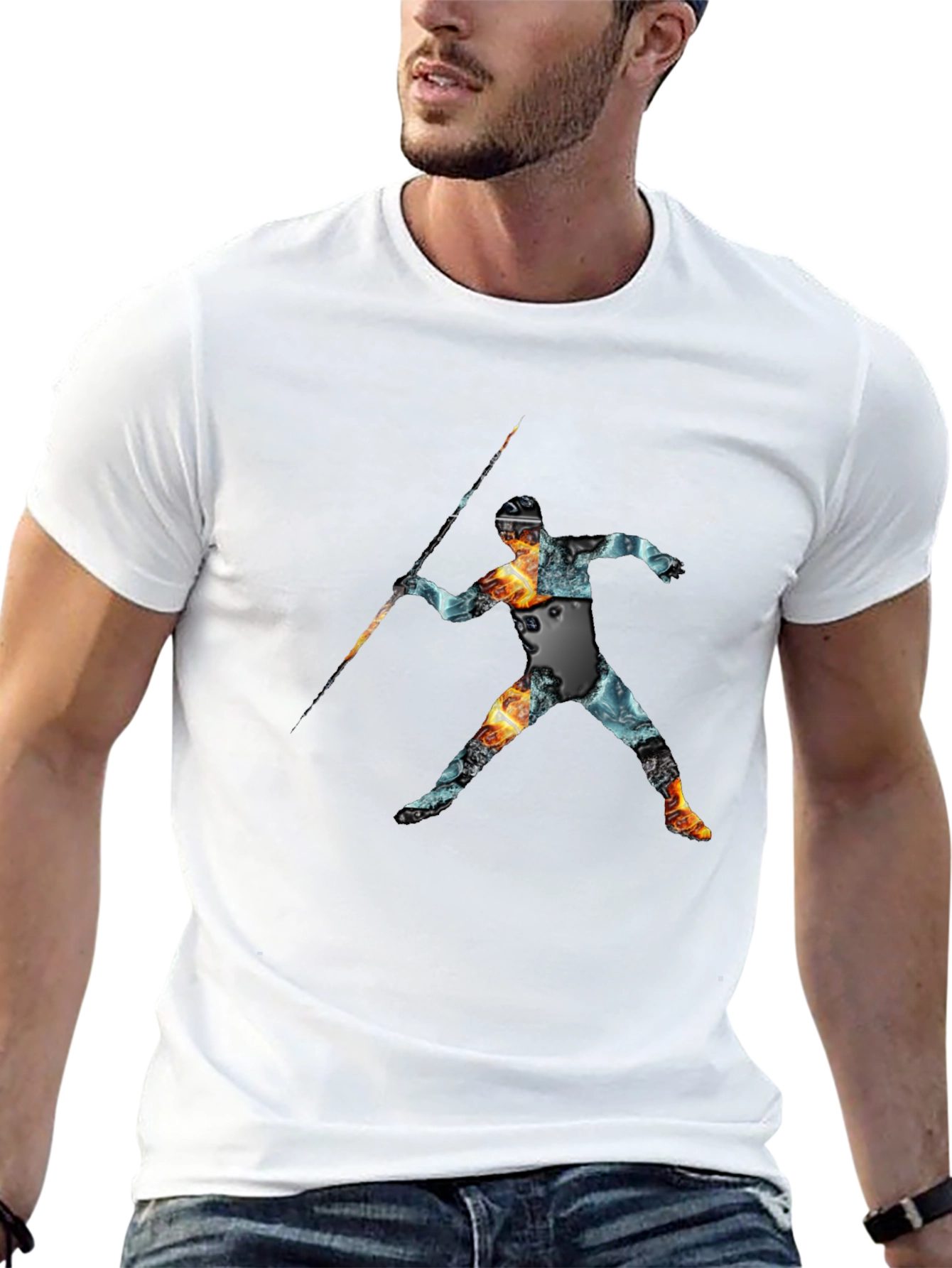 Cool Fire & Ice Warrior T-Shirt