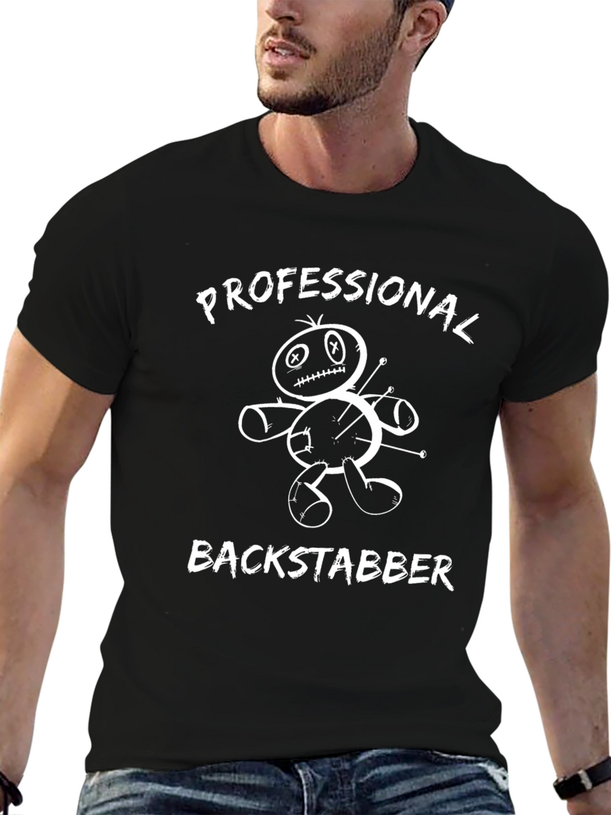 Professional Backstabber Voodoo Doll T-Shirt