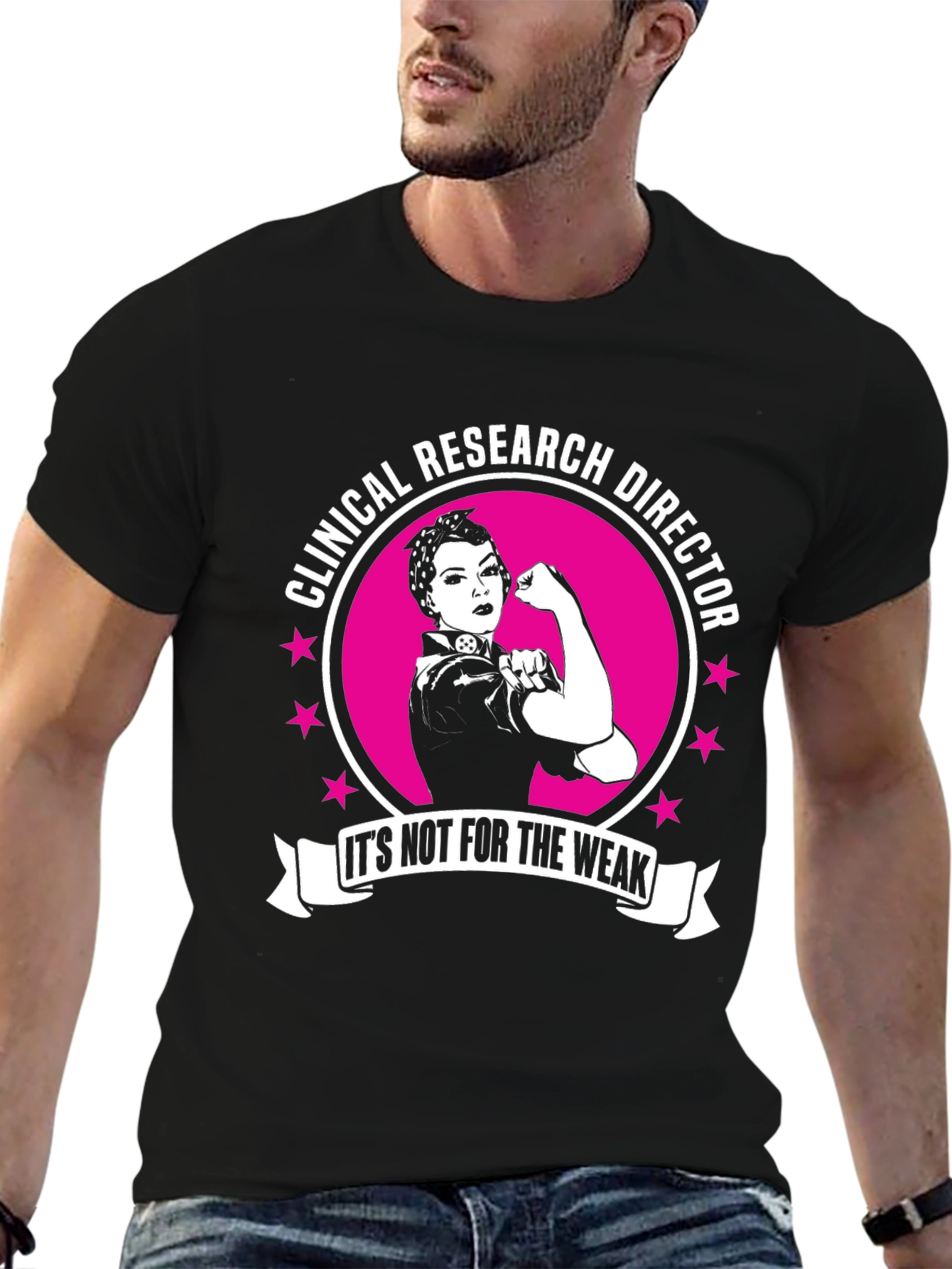 Clinical Research Director T-Shirt - Rosie the Riveter