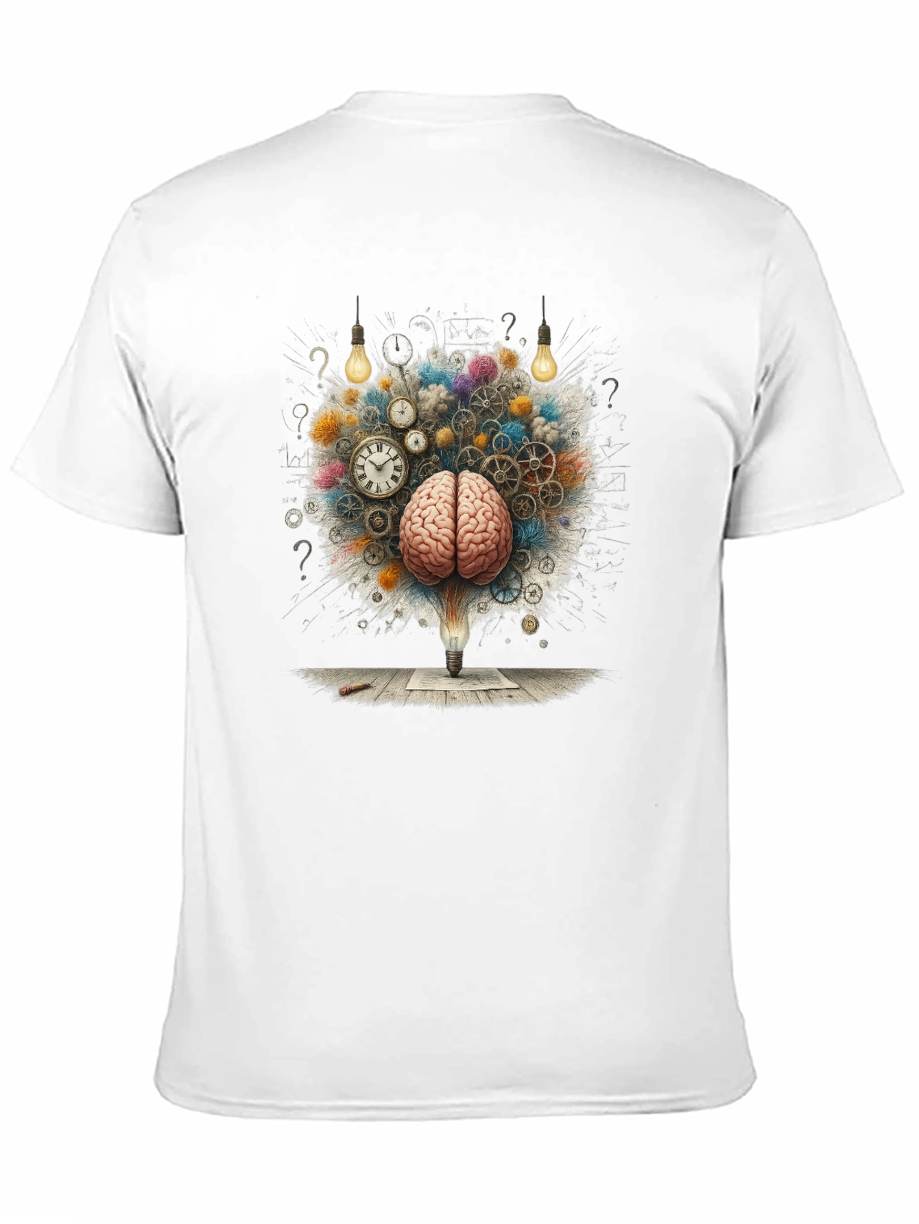 Brainstorming Graphic T-Shirt - Creative Idea Design