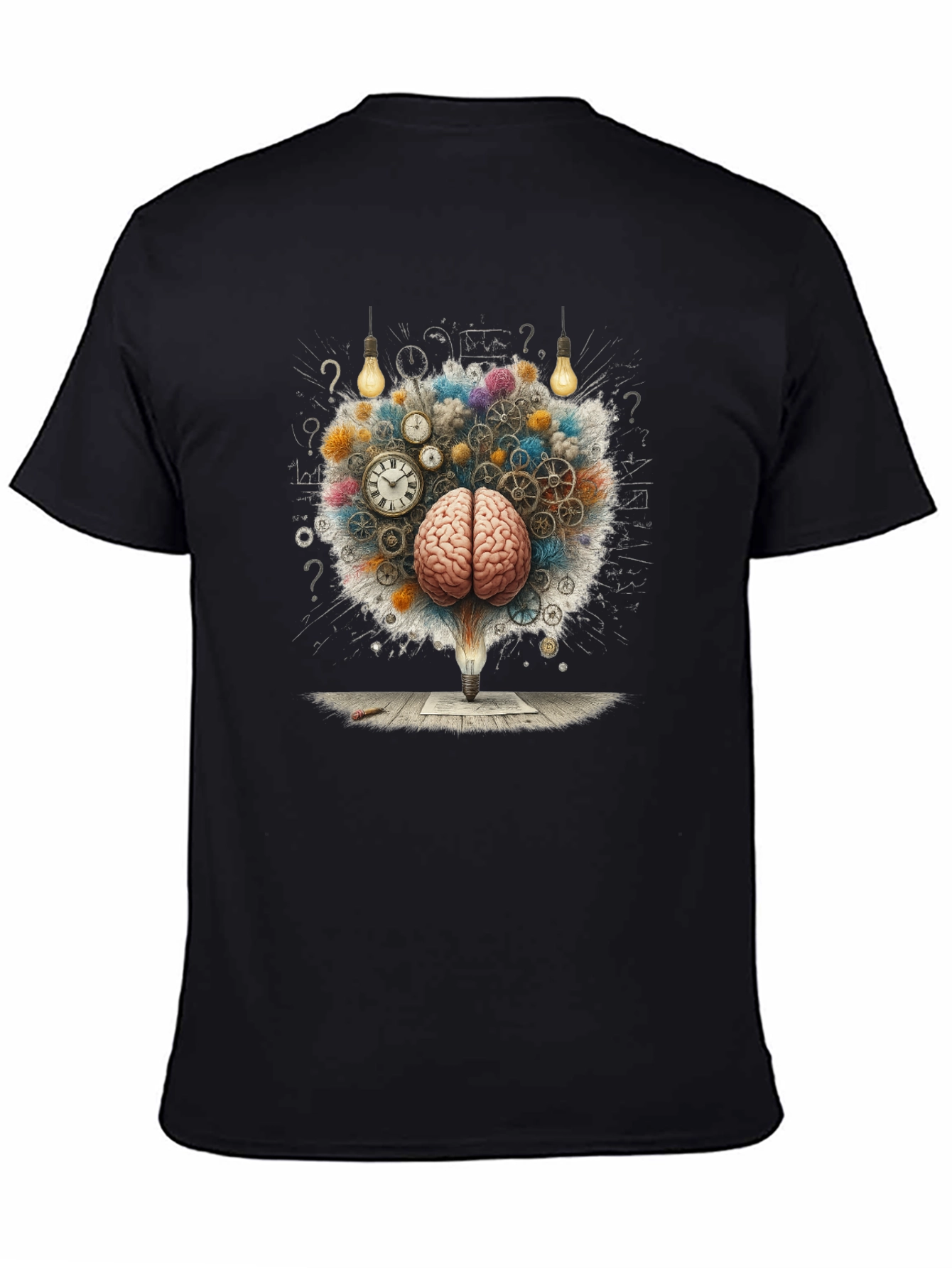 Brainstorming Graphic T-Shirt - Creative Idea Design