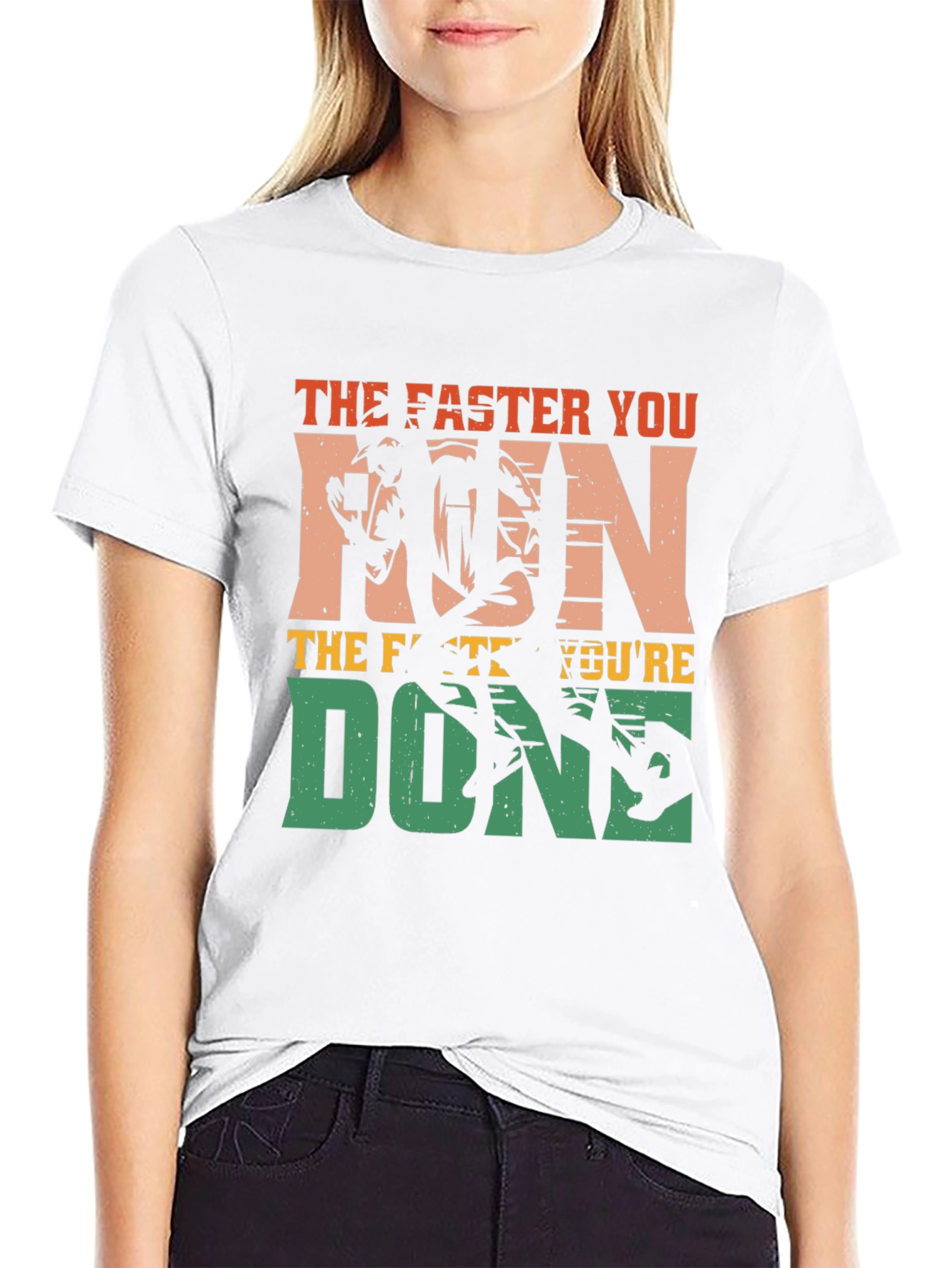 The Faster You Run Youre Done T-Shirt