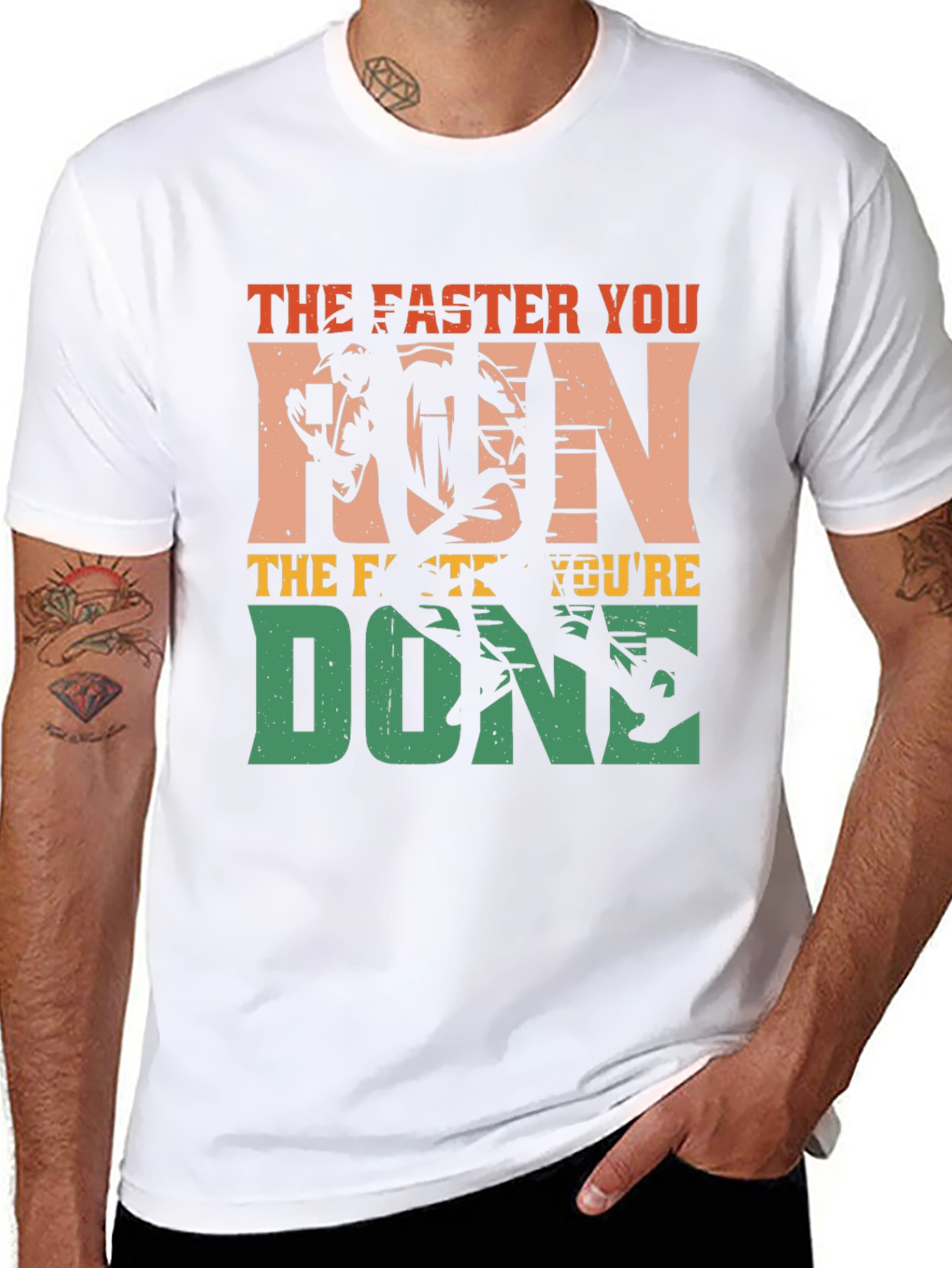 The Faster You Run Youre Done T-Shirt