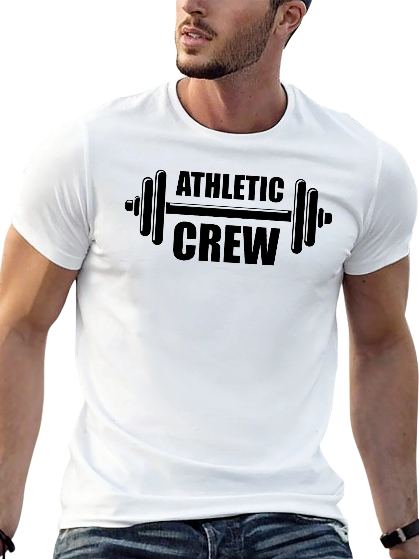 Athletic Crew Graphic T-Shirt