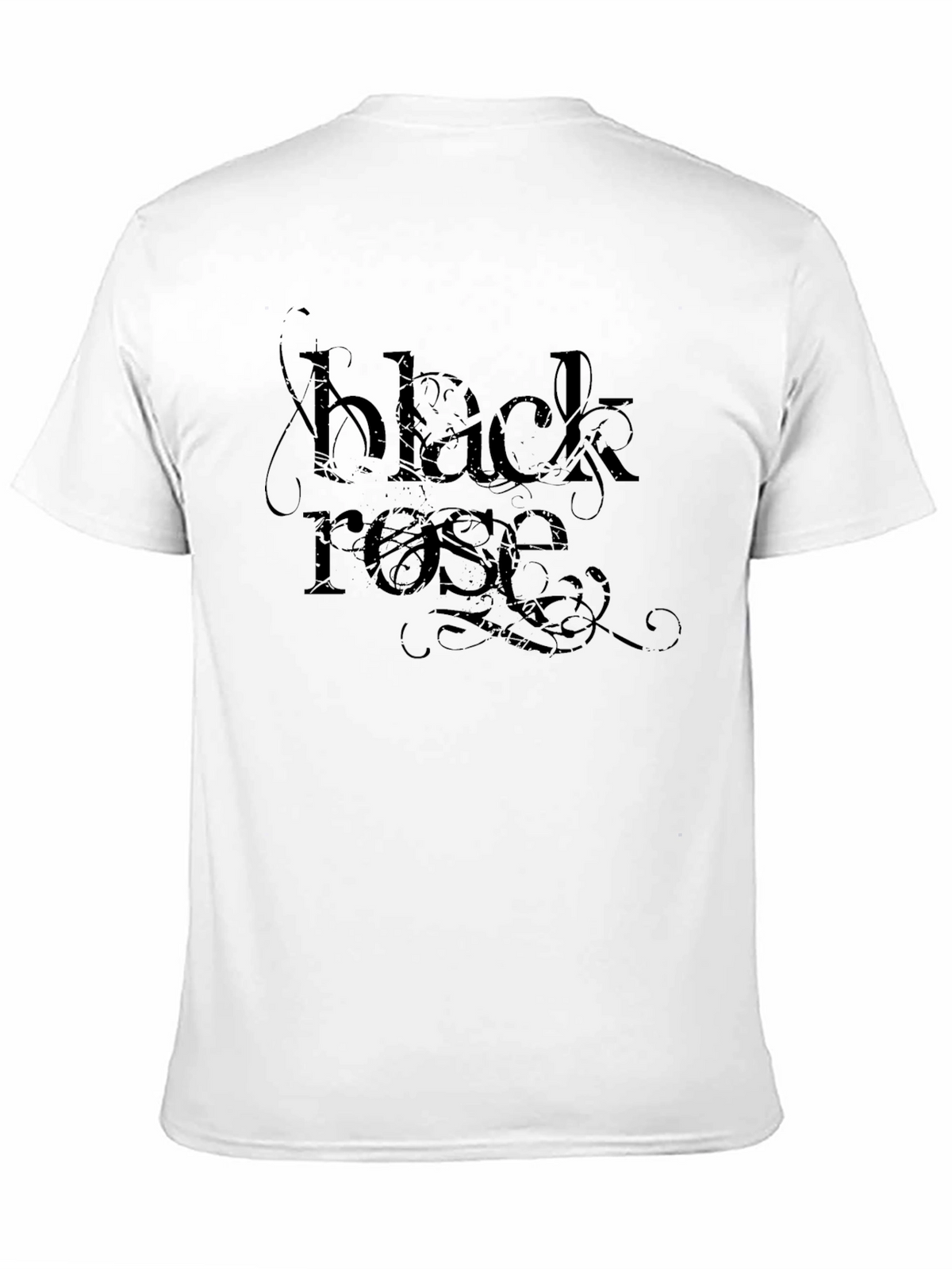 Black Rose Graphic T-Shirt - Stylish Dark Design