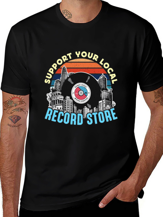 Support Your Local Record Store T-Shirt