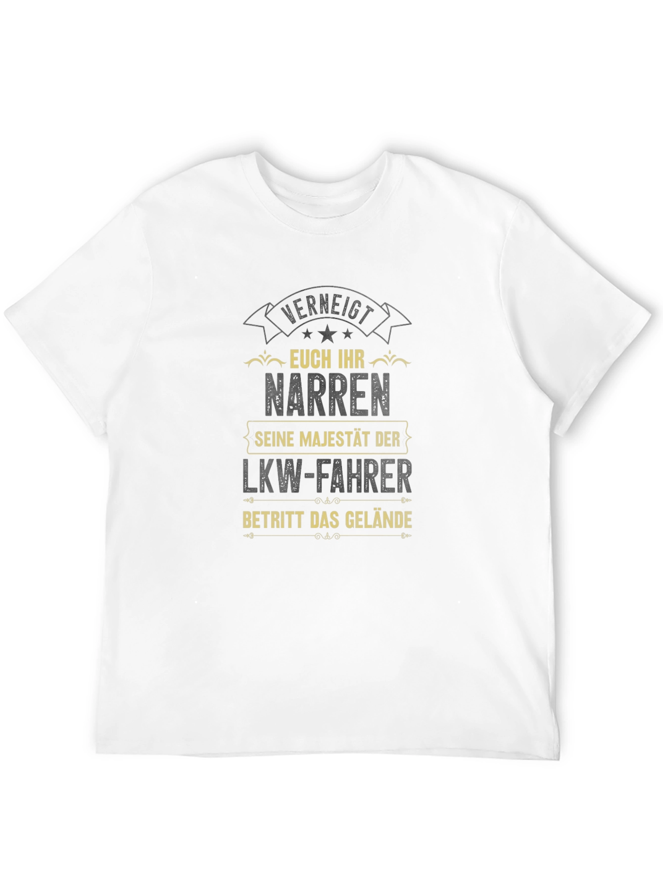 Verneigt Euch Trucker T-Shirt