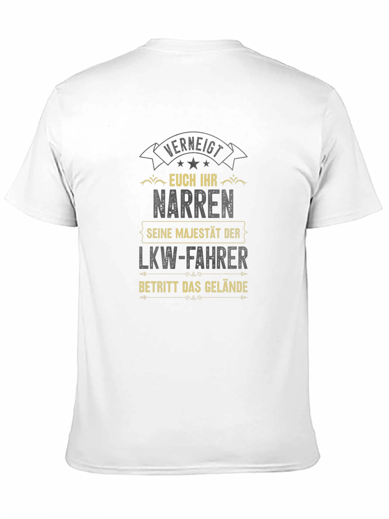 Verneigt Euch Trucker T-Shirt