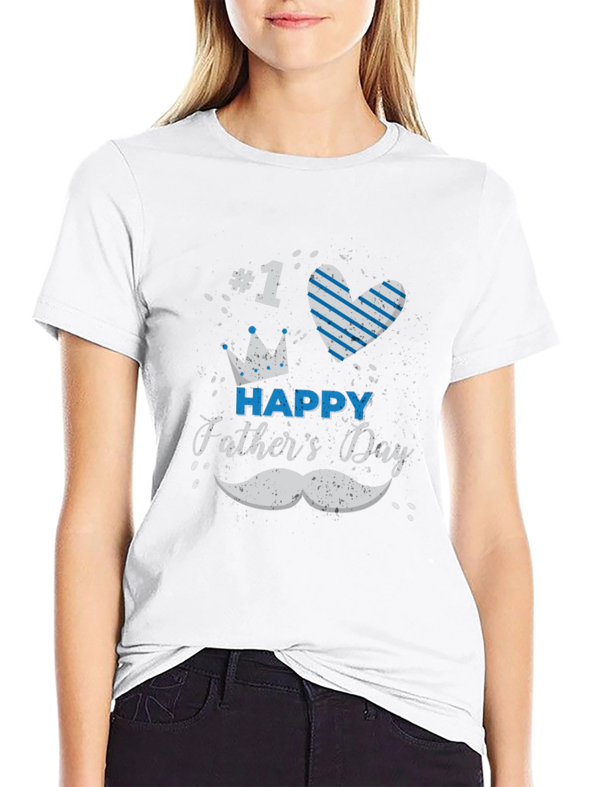Happy Fathers Day #1 Dad T-Shirt
