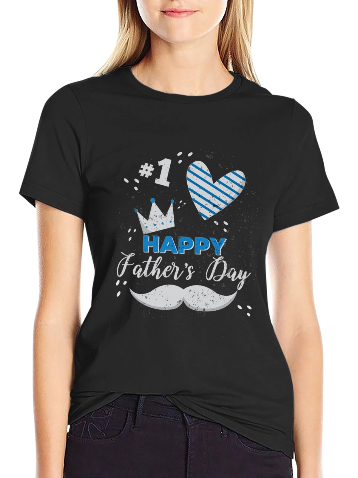 Happy Fathers Day #1 Dad T-Shirt