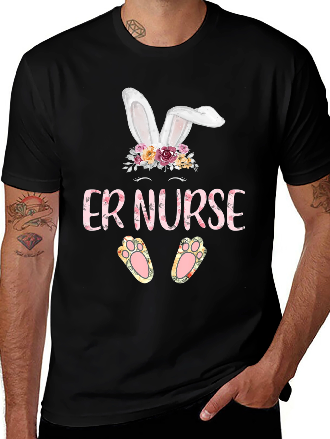 ER Nurse Easter Bunny T-Shirt
