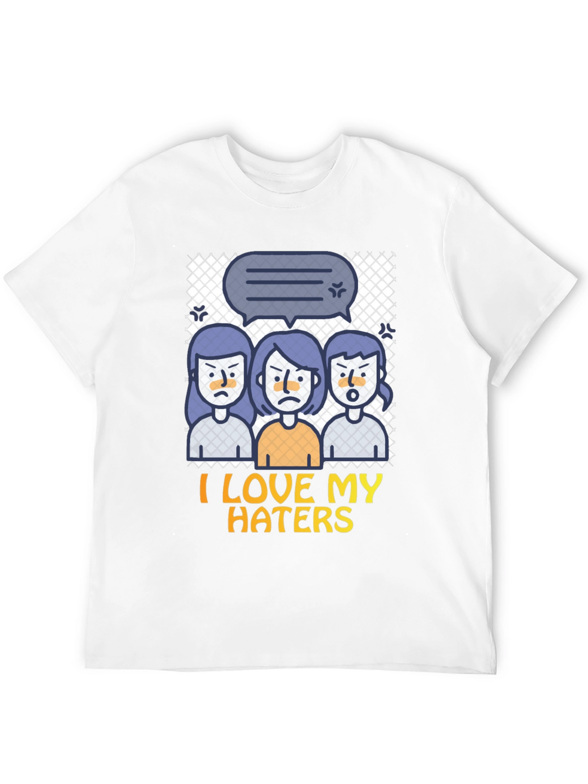 I Love My Haters Graphic Tee