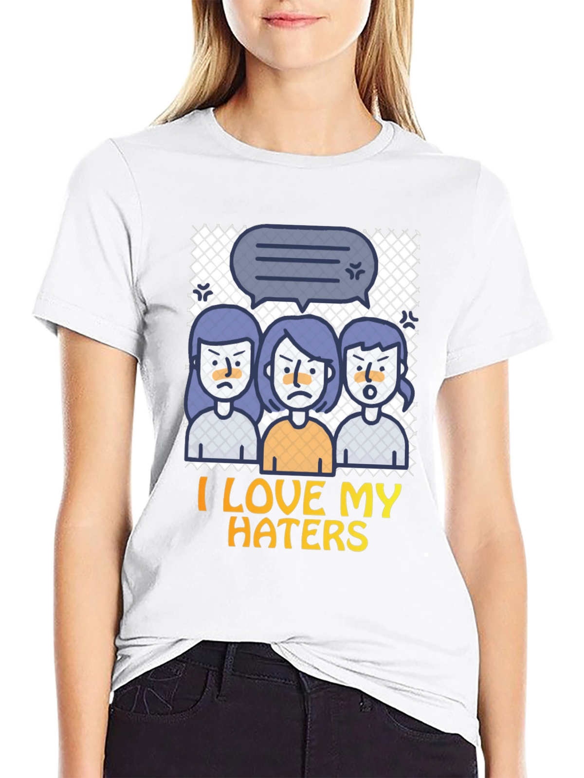 I Love My Haters Graphic Tee