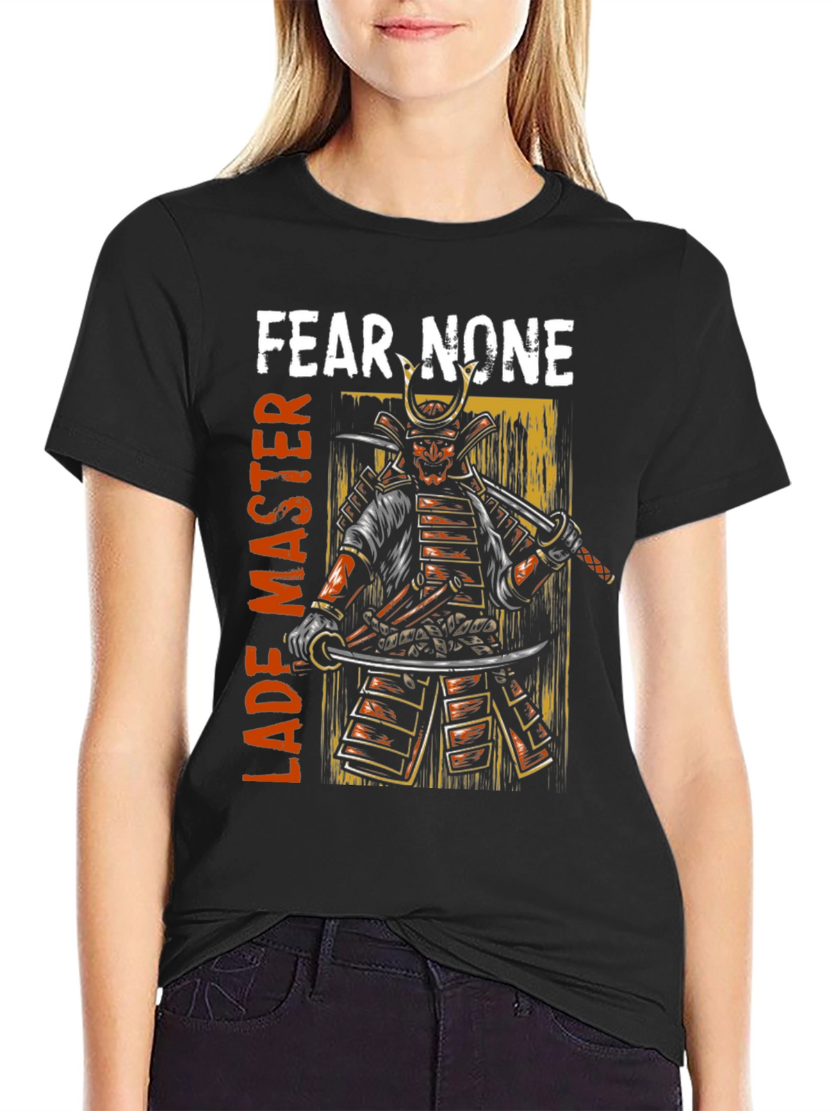 Fear None Samurai Master Graphic Tee