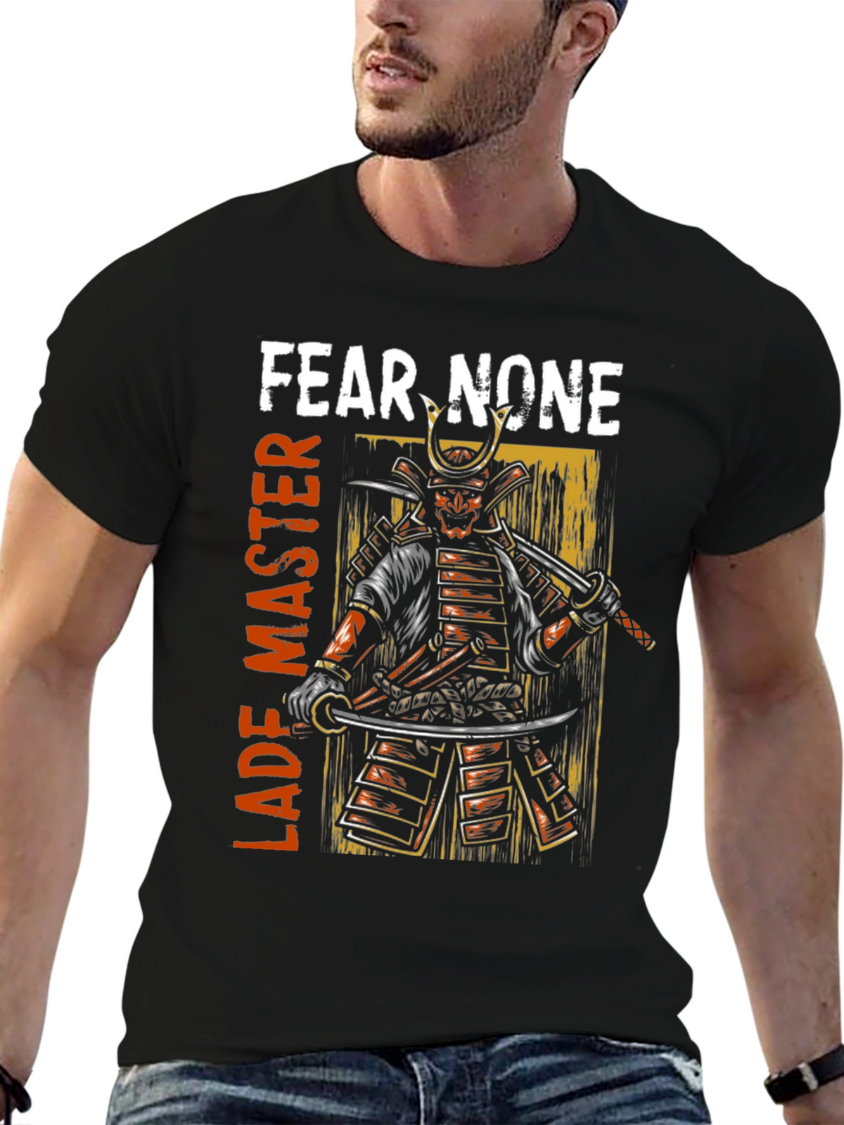 Fear None Samurai Master Graphic Tee