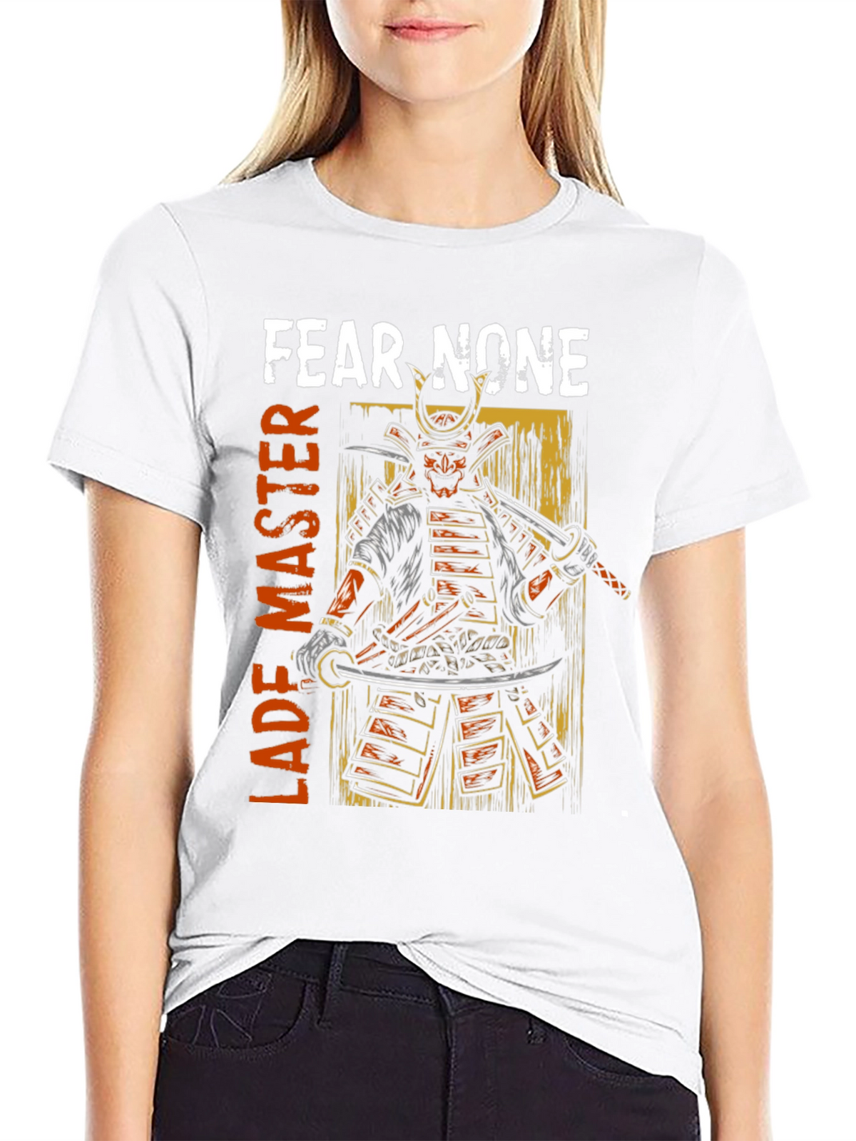 Fear None Samurai Master Graphic Tee