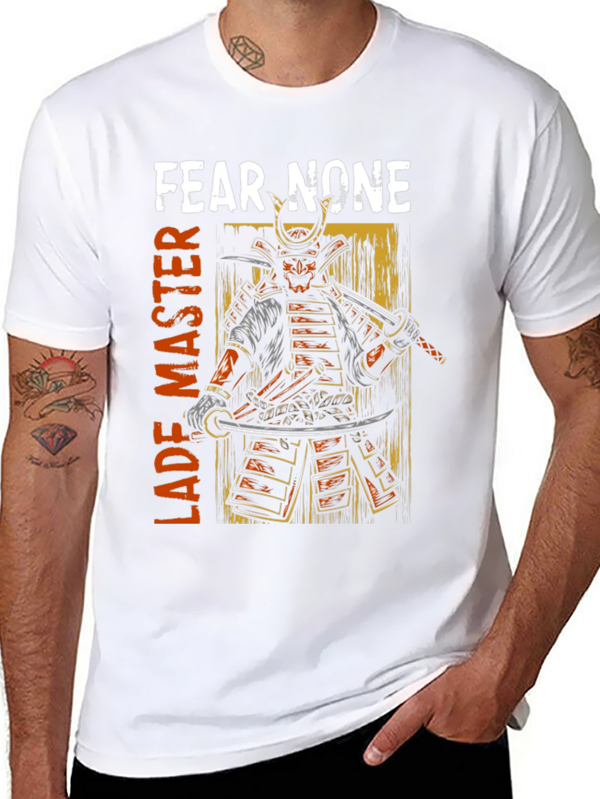 Fear None Samurai Master Graphic Tee