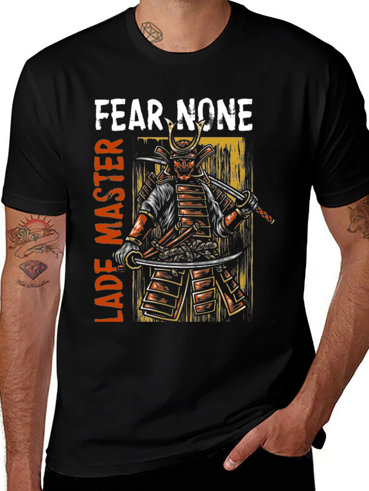 Fear None Samurai Master Graphic Tee