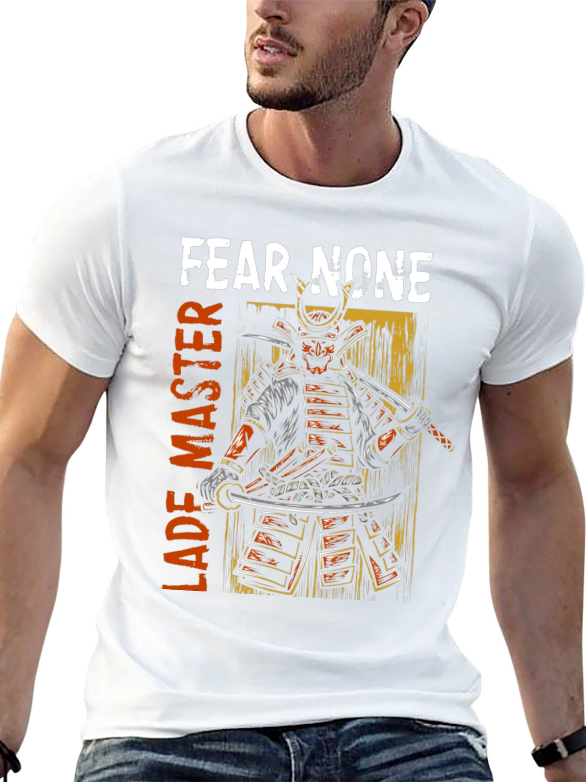 Fear None Samurai Master Graphic Tee