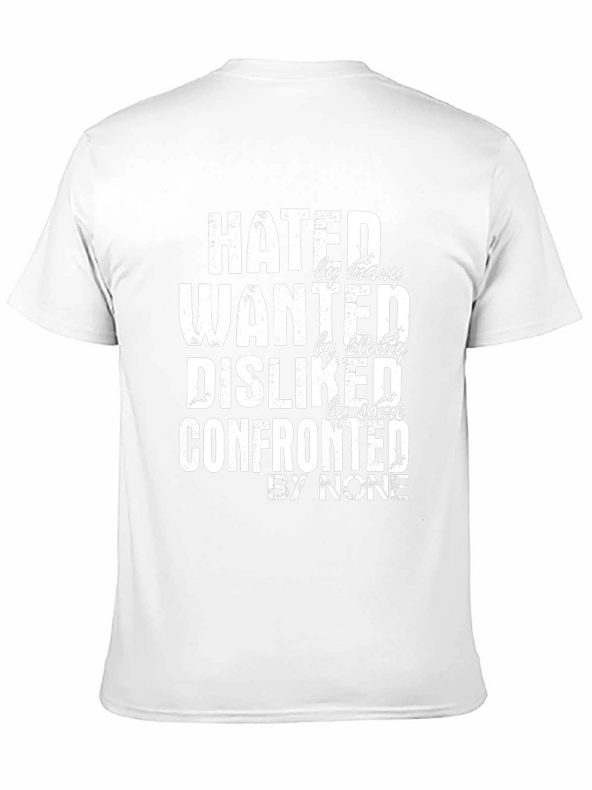 Hated Wanted Disliked Graphic Tee