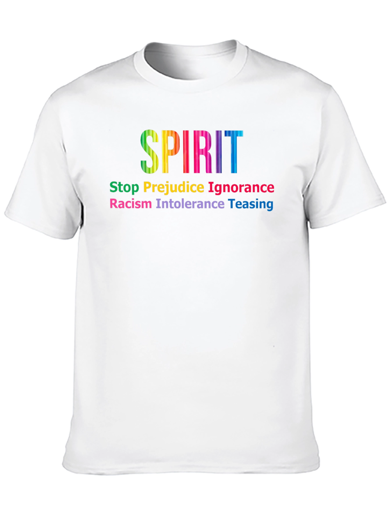 SPIRIT Anti Hate T-Shirt - Stop Prejudice