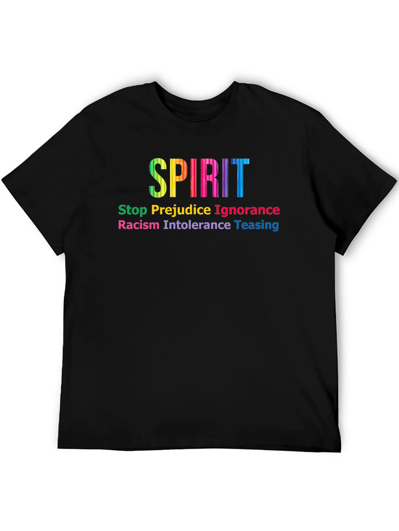 SPIRIT Anti Hate T-Shirt - Stop Prejudice
