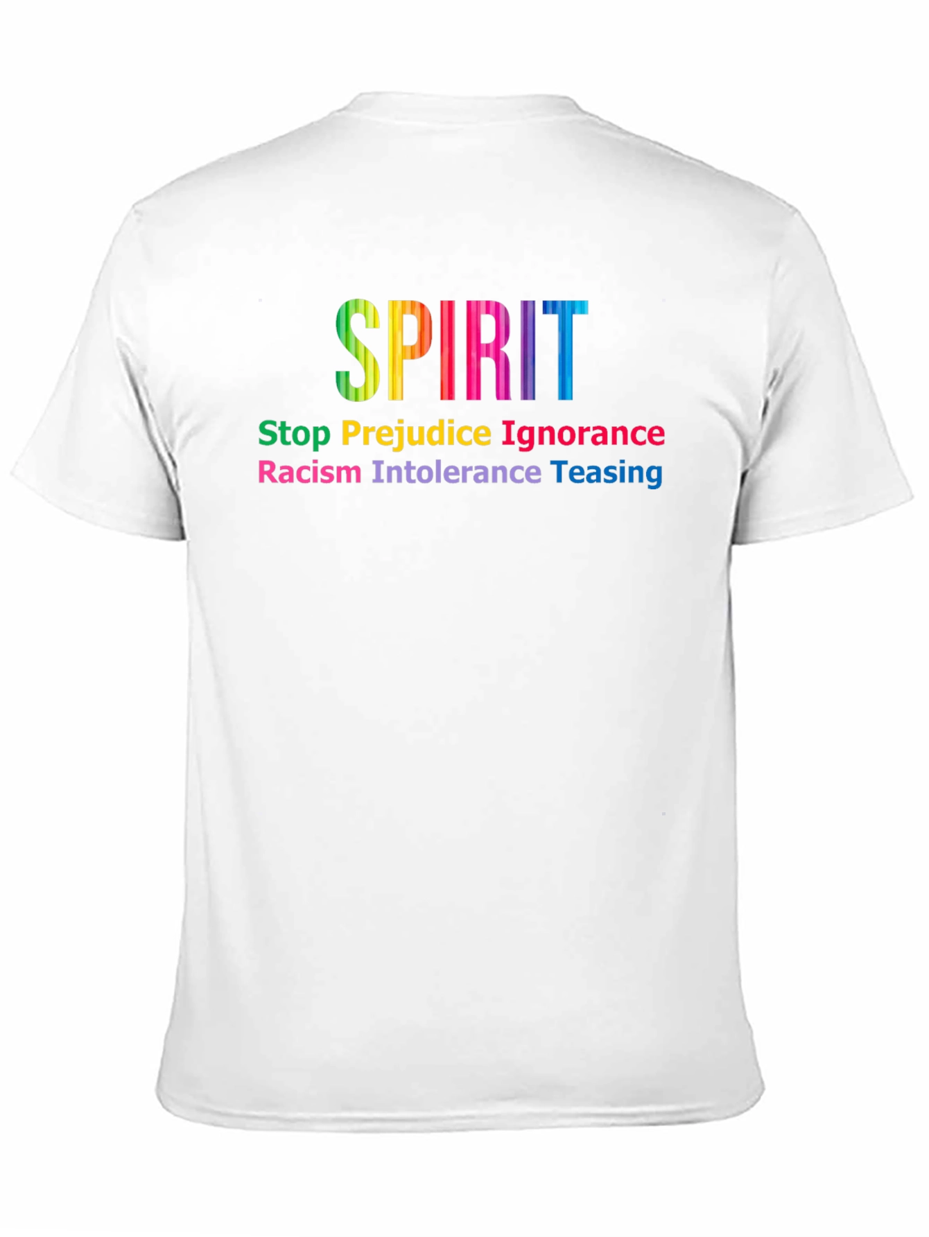 SPIRIT Anti Hate T-Shirt - Stop Prejudice