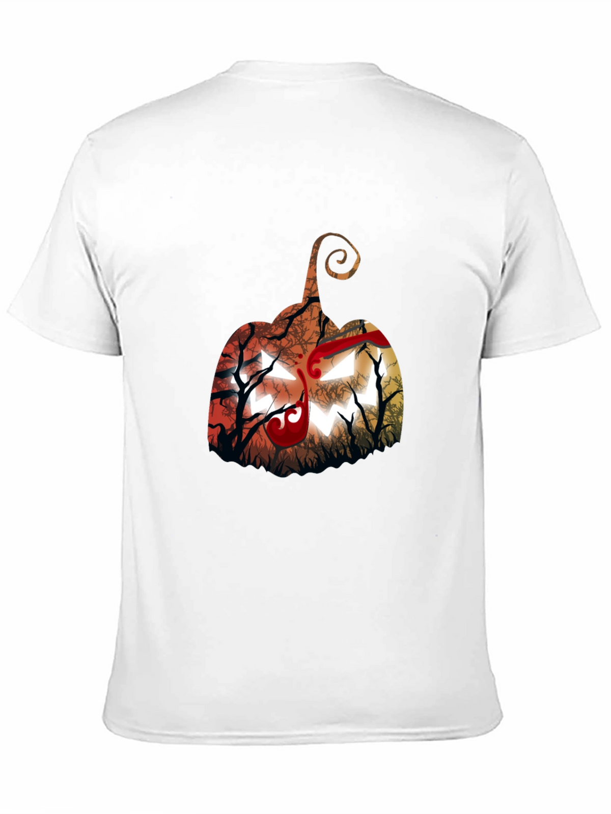 Halloween Pumpkin Graphic T-Shirt