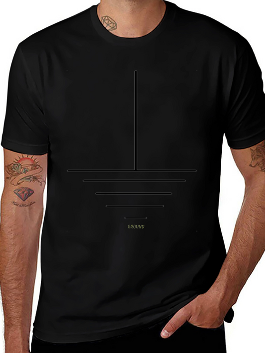 Earthed T-Shirt - Ground Symbol Tee