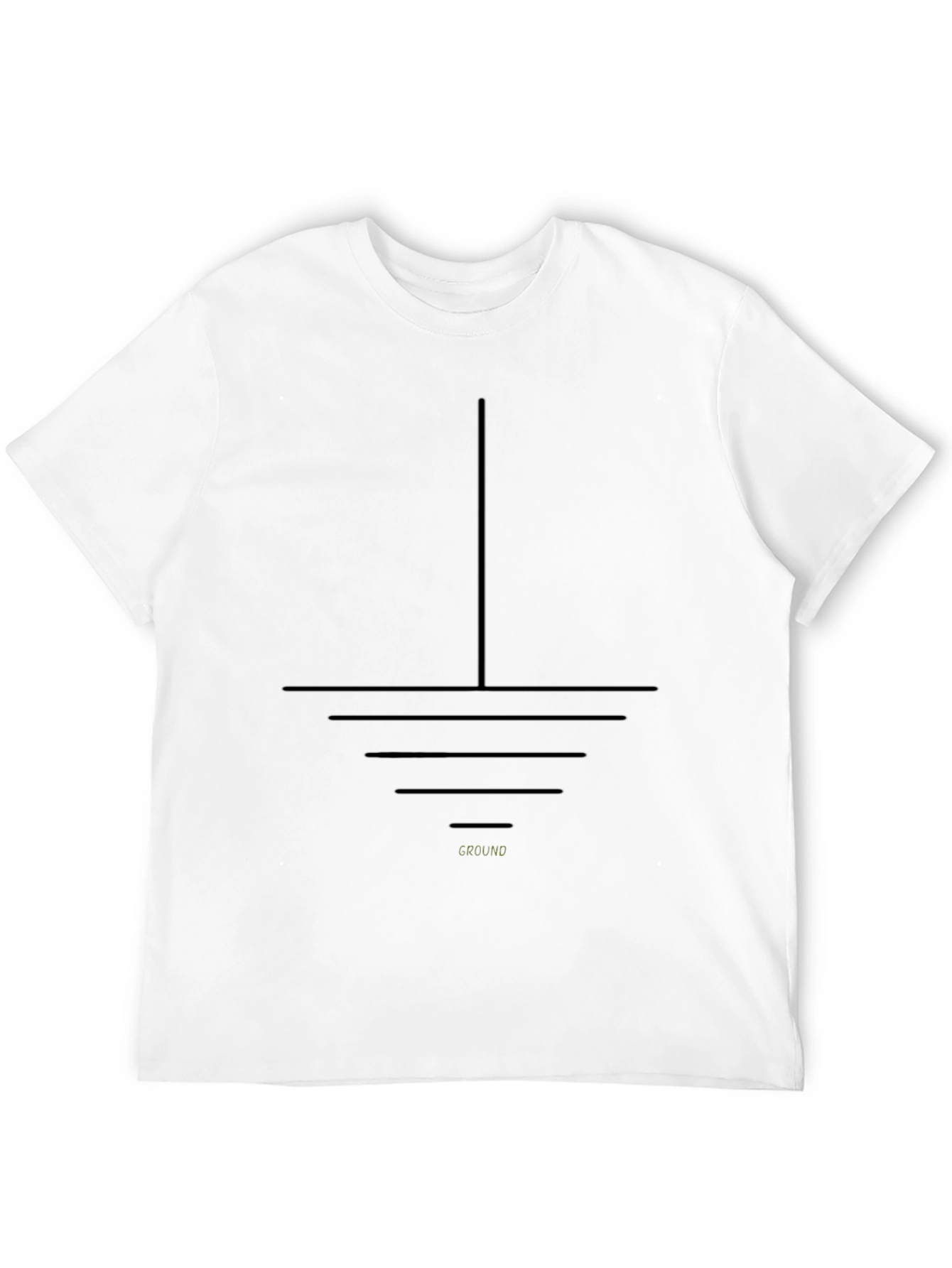 Earthed T-Shirt - Ground Symbol Tee