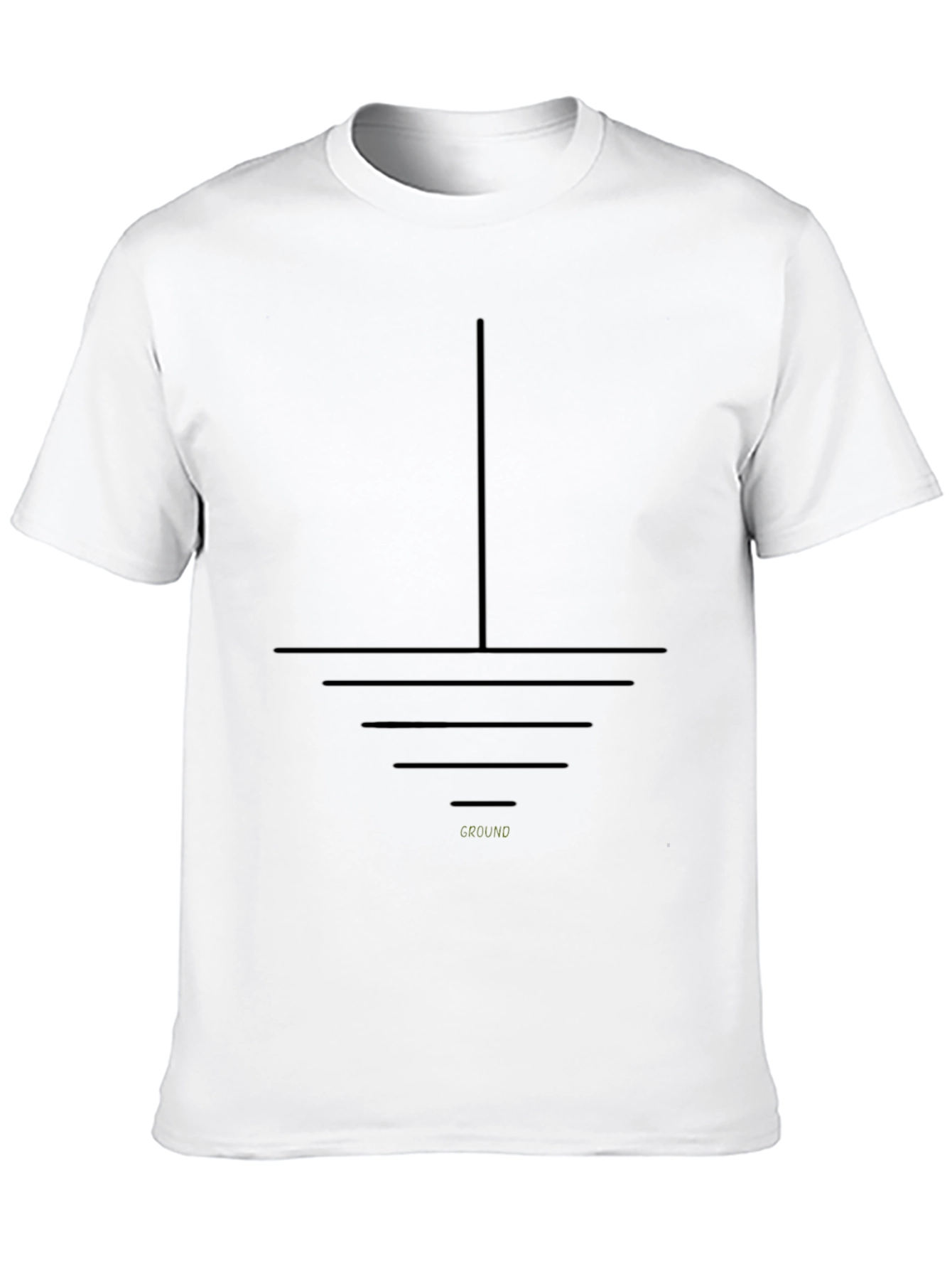 Earthed T-Shirt - Ground Symbol Tee